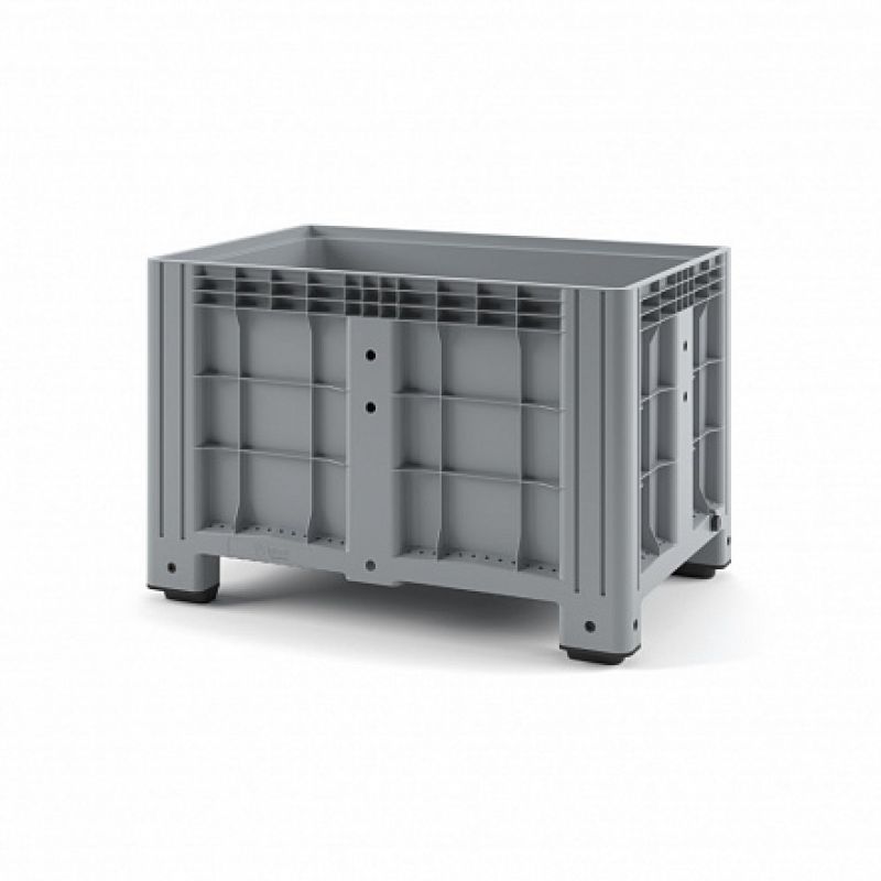 Пластиковый контейнер IBOX (1200х800) сплошной, на ножках